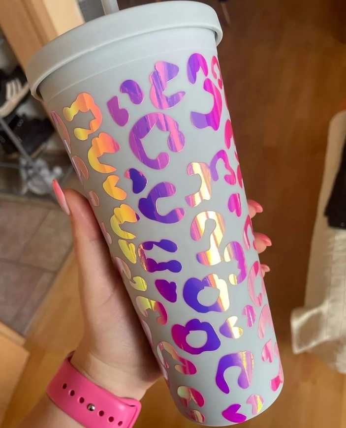 Initial Designer Inspired Print  Cup,