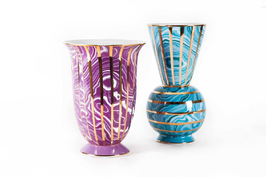 Ceramic home decor vases