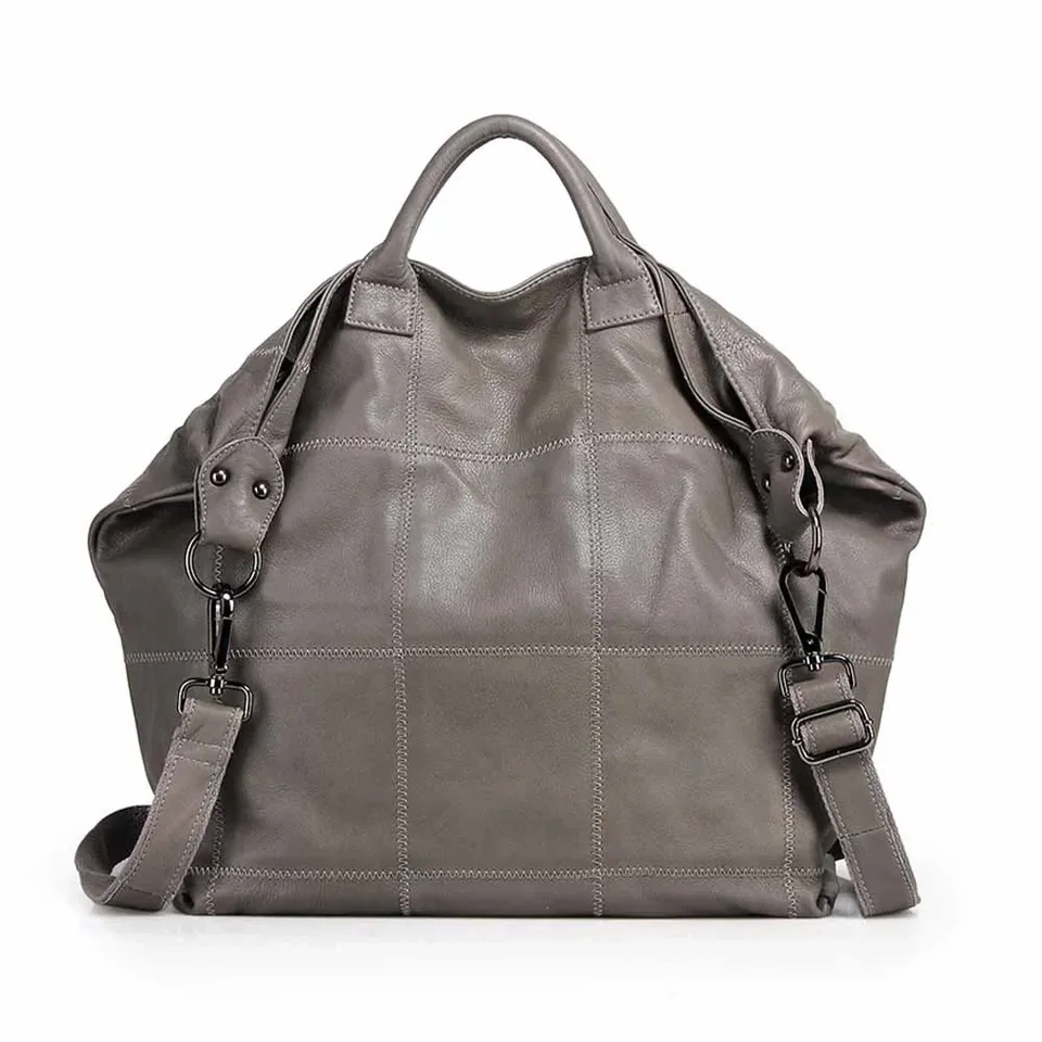 Shyzarsue Tote Bag Genuine Leather Handbag Purse Luxury Travel Bags